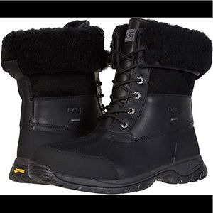 Ugg Men’s Black Rain/Snow/Winter BUTTE Boots #5521